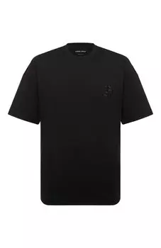 Хлопковая футболка Giorgio Armani