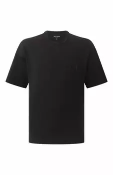 Хлопковая футболка Giorgio Armani