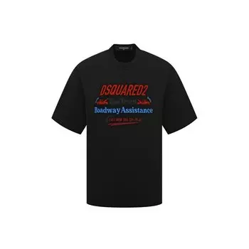 Хлопковая футболка Dsquared2