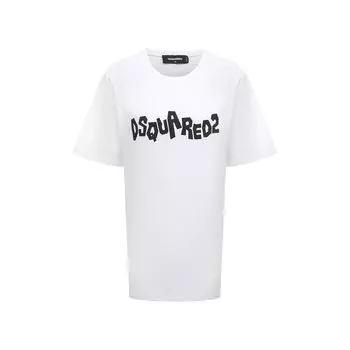 Хлопковая футболка Dsquared2