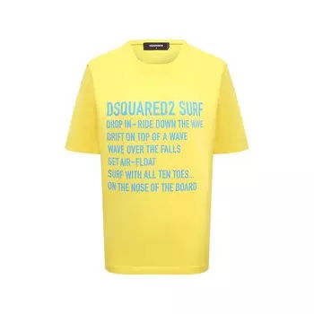 Хлопковая футболка Dsquared2