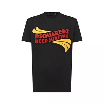 Хлопковая футболка Dsquared2