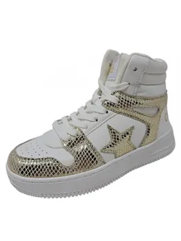 Кроссовки на шнуровке Jela shoes Sneaker high Ella, белый