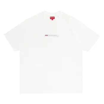 Футболка Supreme Property Label Short-Sleeve Top 'White', белый