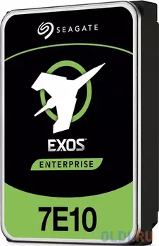 Жесткий диск/ HDD Seagate SAS 8Tb Exos 7E10 12Gb/s 7200rpm 256Mb 1 year warranty