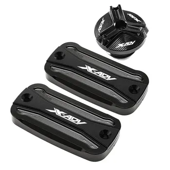 Для HONDA XADV X-ADV 750 2017 2018 2022 2023 Мотоциклетный бачок тормозной жидкости, крышка главного цилиндра XADV750 оранжевый