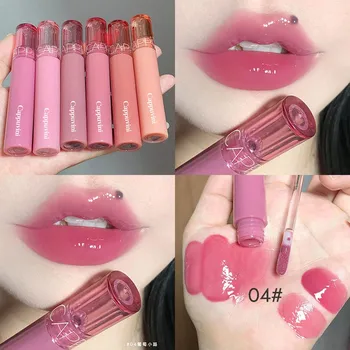 CAPPUVINI Mirror Water Gloss Lip Glaze, увлажняющая губная помада с высоким блеском