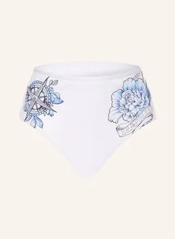 Плавки бикини с завышенной талией ahoy SEAFOLLY, белый/светло-голубой