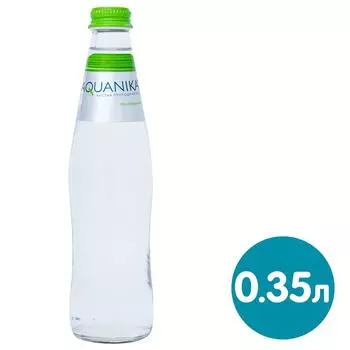 Вода Aquanika минеральная негазированная 350мл