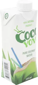 Вода кокосовая Cocoyoyo чистая 330мл