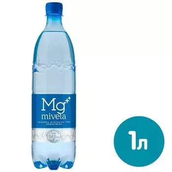 Вода Mg Mivela минеральная негазированная 1лс доставкой!