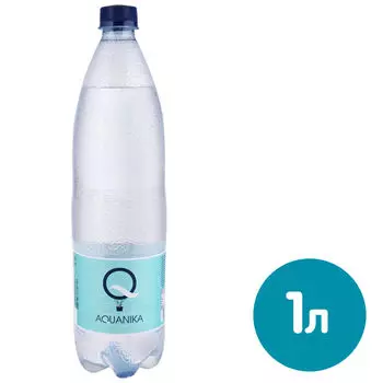Вода Aquanika минеральная негазированная 1л