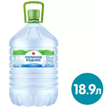 Вода Калинов Родник питьевая для кулера 18.9л