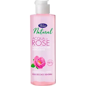 VENUS Гель мицеллярный очищающий для снятия макияжа с экстрактом розы Natural