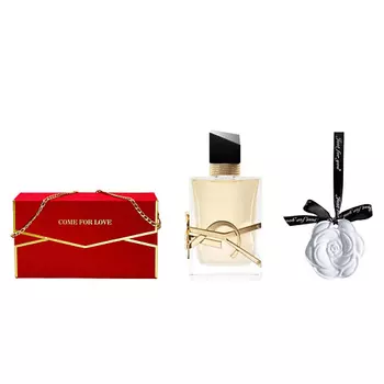 YVES SAINT LAURENT Парфюмерный набор Libre+Ароматическая подвеска+коробка