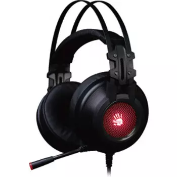 Наушники с микрофоном A4Tech Bloody G525 черный 2м мониторные оголовье (G525 BLACK)