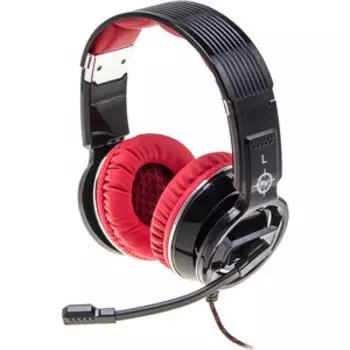 Наушники с микрофоном Oklick HS-L350G RED WAR черный/красный 2.2м мониторные оголовье (472664)