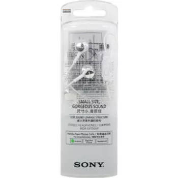 Наушники Sony MDR-EX150AP white
