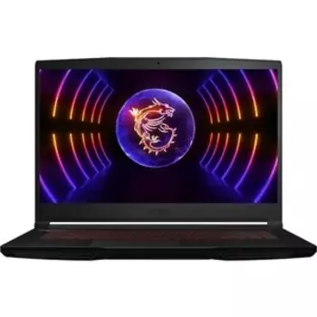 Ноутбук MSI Thin GF63 12VE-467RU 15.6'' FHD Core i7-12650H, 8Гб, SSD 512Гб, RTX 4060 8Гб, Win 11 Home, черный, 1.86 кг 9S7-16R821-467