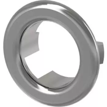 Обрамление перелива AlcaPlast DN33 раковины, хром (A22)