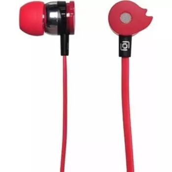 Наушники Oklick HP-S-210 1.2м красный проводные в ушной раковине (D1-1)