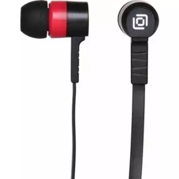 Наушники Oklick HP-S-220 черный/красный (D2-1B/R)