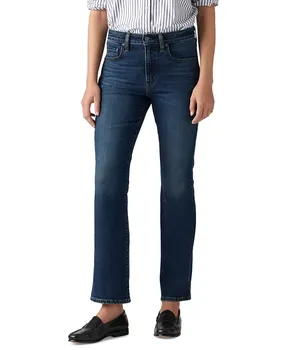 Женские джинсы 725 High-Rise Kick Boot с высокой посадкой Levi's, синий