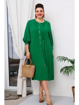 Платье 1-2650 зелёный