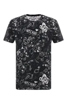 Хлопковая футболка Moschino