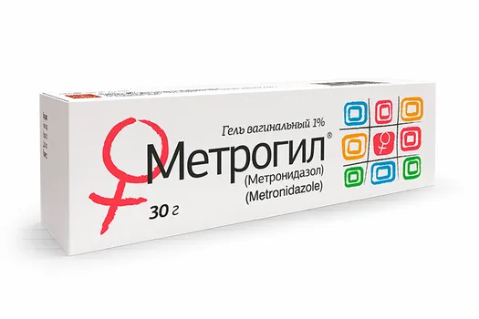 Метрогил 10 мг/г, 30 г, гель вагинальный