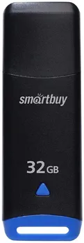 Накопитель USB 2.0 32GB SmartBuy SB032GBEK Easy чёрный