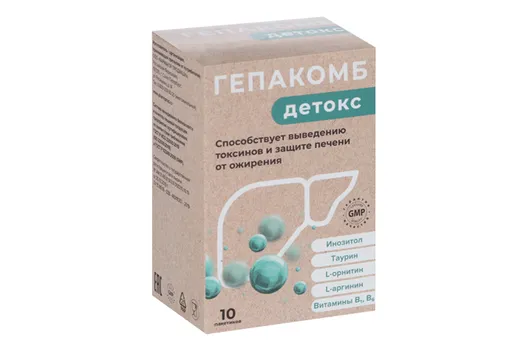 Гепакомб Детокс, 6 г, 10 шт