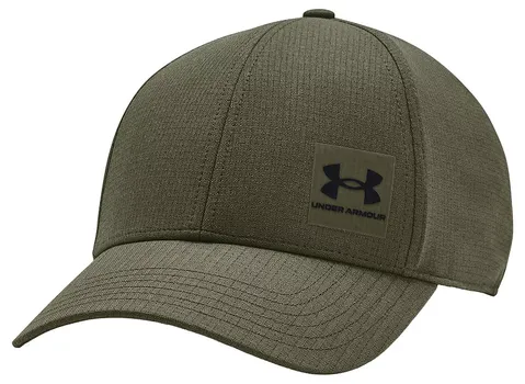 Мужская шапка Under Armour Iso-Chill AmourVent, цвет Marine Od Green/Black