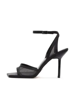 Босоножки на высоком каблуке Sandals Derimod, черный