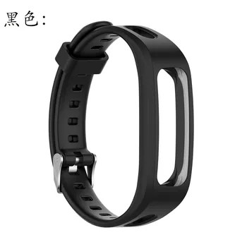 Мягкий силиконовый спортивный ремешок для часов, ремешок для Huawei Band 3e 4e Huawei Honor Band 4, сменный ремешок для бега светло-зеленый