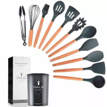 Набор кухонный 12пр Kitchen set черный