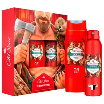Набор подарочный Old Spice беарглав дезодорант спрей+гель для душа 2 в 1
