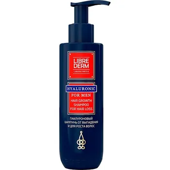 LIBREDERM Шампунь гиалуроновый от выпадения и для роста волос Hyaluronic Hair Growth Shampoo for Hair Loss for Men