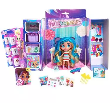 Кукла-сюрприз Hairdorables "Cтильные подружки", 1 серия