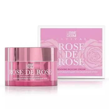 LIBREDERM Rose de rose Крем возрождающий дневной насыщенный, 50 мл