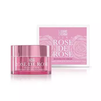 LIBREDERM Rose de rose Возрождающий крем для области вокруг глаз, 15 мл