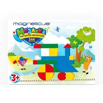 MAGNETICUS Магнитная мозаика, 5 цветов, листок с примерами