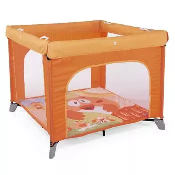 Манеж Chicco Open Box Fancy Chicken, оранжевый