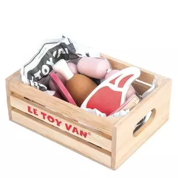Le Toy Van Игрушечная еда "Мясные деликатесы в ящике"