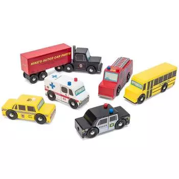 Le Toy Van Набор машинок "Нью Йорк"