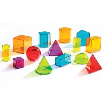 Learning Resources Развивающая игрушка "Геометрические фигуры", 14 элементов