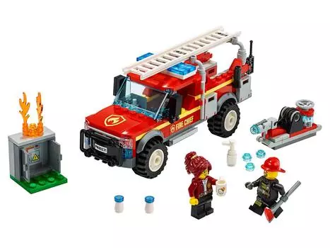 LEGO 60231 "Конструктор City Town Грузовик начальника пожарной охраны"