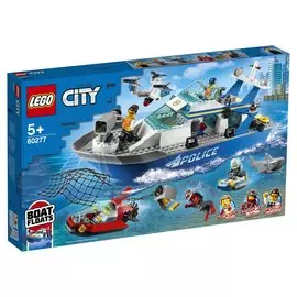 Lego City Конструктор "Катер полицейского патруля"