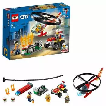 Lego City Конструктор "Пожарный спасательный вертолёт"