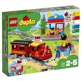 Lego Duplo Town Конструктор "Поезд на паровой тяге"